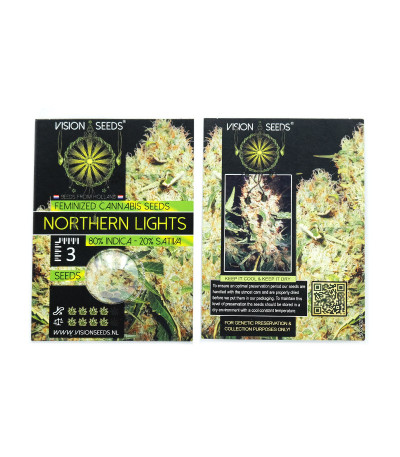 Сорт Northern Lights fem (Vision Seeds)