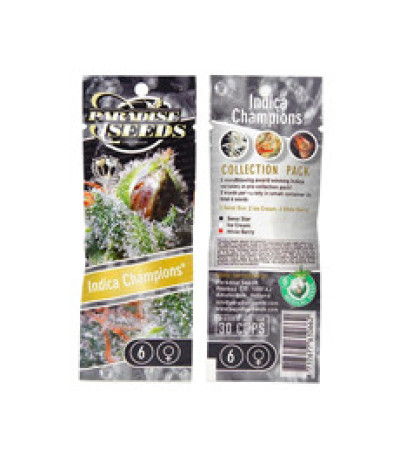 Микс семян Indica Champions Pack fem (Paradise Seeds)